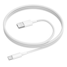 USB cable Borofone BX117 USB-A to USB-C 1.0m white USB cable Borofone BX117 USB-A to USB-C 1.0m white