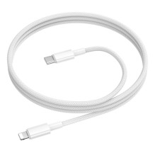 USB cable Borofone BX117 USB-C to Lightning 1.0m white