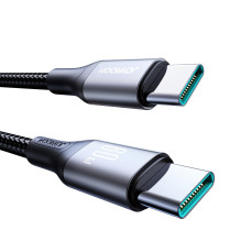 USB cable Joyroom S-A28 USB-C to USB-C 60W 2.0m black USB cable Joyroom S-A28 USB-C to USB-C 60W 2.0m black