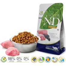 FARMINA ND Prime ėriena ir mėlynės – sausas kačių ėdalas – 1,5 kg FARMINA ND Prime ėriena ir mėlynės – sausas kačių ėdalas – 1,5 kg