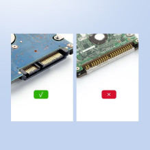 „Ugreen“ „Ugreen“ skyrius HDD SSD disko korpusui 2,5 \'\' SATA USB 3.2 Gen 1 (5 Gbps) micro USB SuperSpeed + 0,5 m kabel