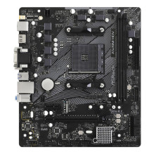 Mainboard, ASROCK, AMD A520, SAM4, Micro-ATX, Memory DDR4, Memory slots 2, 1xPCI-Express 3.0 1x, 1xPCI-Express 3.0 16x, 