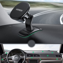 Ugreen Ugreen magnetinis automobilio telefono laikiklis, lipnus, juodas (LP292)