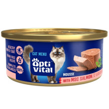 OPTIVITAL Mousse lašiša -...
