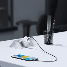 Ugreen Ugreen US535 USB-C / USB-C PD kabelis 240W 5A 1m - pilkas