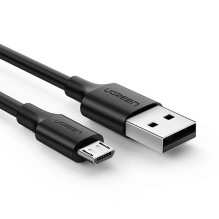 Ugreen Ugreen US289 60134 micro USB / USB-A laidas 0,25 m - juodas