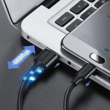 Ugreen Ugreen US289 60134 micro USB / USB-A laidas 0,25 m - juodas