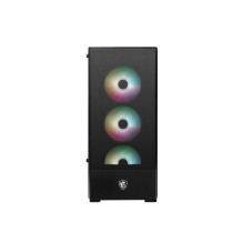 Case, MSI, MAG FORGE 112R, MidiTower, Not included, ATX, MicroATX, MiniITX, Colour Black, MAGFORGE112R