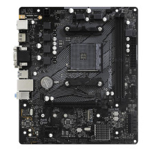 Mainboard, ASROCK, AMD B550, SAM4, MicroATX, 1xPCI-Express 3.0 1x, 1xM.2, 1xPCI-Express 4.0 16x, Memory DDR4, Memory slo