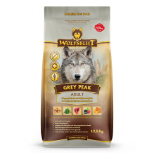 WOLFSBLUT Grey Peak ožkos su saldžiosiomis bulvėmis - sausas šunų ėdalas - 12,5 kg WOLFSBLUT Grey Peak ožkos su saldžiosiomis bulvėmis - sausas šunų ėdalas - 12,5 kg
