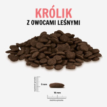 PAKA ZWIERZAKA Rabbit with forest fruits L - dry dog food - 1.5kg PAKA ZWIERZAKA Rabbit with forest fruits L - dry dog food - 1.5kg