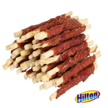 HILTON anties įvyniojimas, baltas, odinis, kramtukas šunims, 500 g