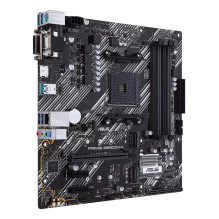 Pagrindinė plokštė, ASUS, AMD B550, SAM4, MicroATX, 2xPCI-Express 3.0 1x, 2xM.2, 1xPCI-Express 4.0 16x, Atmintis DDR4, a