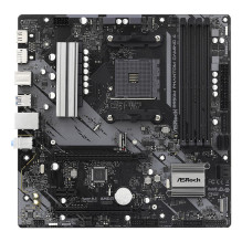 Mainboard, ASROCK, AMD B550, SAM4, MicroATX, 1xPCI-Express 3.0 1x, 1xPCI-Express 3.0 4x, 2xM.2, 1xPCI-Express 4.0 16x, M