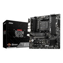Mainboard, MSI, AMD B550, SAM4, MicroATX, Memory DDR4, Memory slots 4, 2xPCI-Express 3.0 1x, 1xPCI-Express 4.0 16x, 2xM.