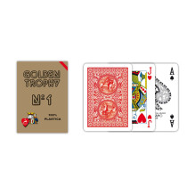 Modiano Golden Trophy Žaidimų Kortos (raudonos)