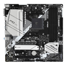 Mainboard, ASROCK, AMD B550, SAM4, MicroATX, 1xPCI-Express 3.0 1x, 1xPCI-Express 3.0 16x, 1xM.2, 1xPCI-Express 4.0 16x, 