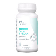 VETEXPERT Calm&Relax - preparation for symptoms of stress for dogs and cats - 30 caps. VETEXPERT Calm&Relax - preparation for symptoms of stress for dogs and cats - 30 caps.