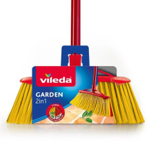 Broom - Vileda 2in1 Garden Outdoor Red / Yellow