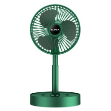 IVY Mini Foldable Fan with Telescopic Stand USB Powered Table Fan Adjustable Height IVY Mini Foldable Fan with Telescopic Stand USB Powered Table Fan Adjustable Height