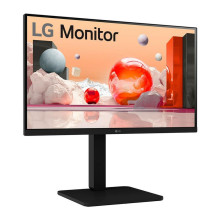 LCD Monitor, LG, 24BA550-B, 24", Panel IPS, 1920x1080, 16:9, 100 Hz, Matte, 5 ms, Speakers, Swivel, Pivot, Height a