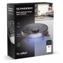 Schneider CONNECTED ROBOT VACUUM CLEANER LASER VIBRATION MOP Black Schneider CONNECTED ROBOT VACUUM CLEANER LASER VIBRATION MOP Black