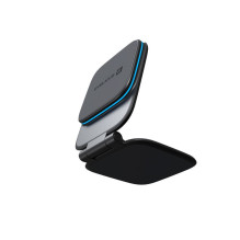 Evelatus MagSafe Qi wireless charging magnet mount (for Car Screen / dashboard, laptop, tablet, monitor) Black