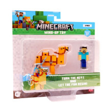 MINECRAFT S2 3D WIND-UP TOY - STEVE &amp; CAMEL