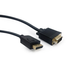 „Gembird CCP-DPM-VGAM-6“ vaizdo kabelio adapteris 1,8 m VGA (D-Sub) DisplayPort juodas