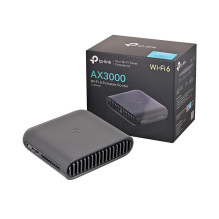 TP-Link TL-WR3002X belaidis maršrutizatorius Gigabit Ethernet Dviejų dažnių (2,4 GHz / 5 GHz) Juoda
