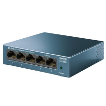 TP-Link 5 prievadų 10 / 100 / 1000 Mbps darbalaukio tinklo komutatorius