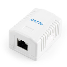 Network socket single CAT5E FTP port