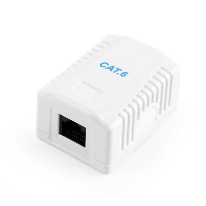 Network socket CAT6 UTP single port