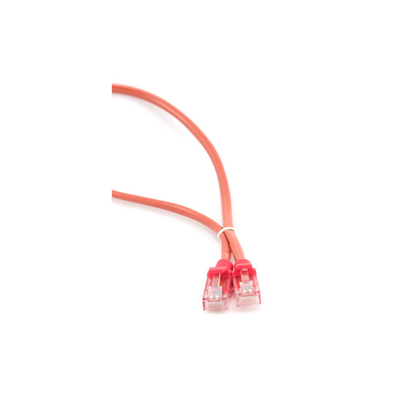 Gembird patchcord RJ45 cat.5e UTP 1.5m red
