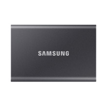 External SSD, SAMSUNG, T7, 1TB, USB 3.2, Write speed 1000 MBytes / sec, Read speed 1050 MBytes / sec, MU-PC1T0T / WW