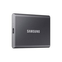 Išorinis SSD, SAMSUNG, T7, 1TB, USB 3.2, Rašymo greitis 1000 MB/s, Skaitymo greitis 1050 MB/s, MU-PC1T0T / WW