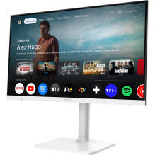 LCD Monitor, MSI, 27 ", 3840 x 2160 pixels, 4K Ultra HD, Native aspect ratio 16:9, MODERNMD272UPSW