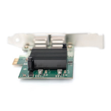 „Digitus“ gigabito eterneto PCI Express plokštė, 2 prievadų