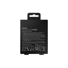 Išorinis SSD, SAMSUNG, T7, 2TB, USB 3.2, Rašymo greitis 1000 MB/s, Skaitymo greitis 1050 MB/s, MU-PE2T0S / EU