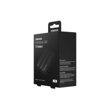Išorinis SSD, SAMSUNG, T7, 2TB, USB 3.2, Rašymo greitis 1000 MB/s, Skaitymo greitis 1050 MB/s, MU-PE2T0S / EU