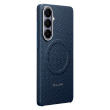 Samsung Carbon Magnet Case for Samsung Galaxy S26+ compatible with MagSafe - navy blue