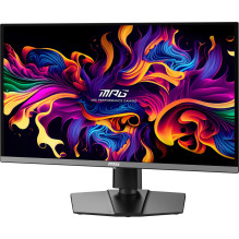 MSI 26,5 colio MPG 271QRX QD-OLED WQHD 360 Hz žaidimų monitorius, juodas