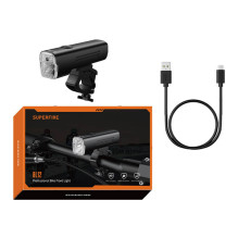 „Superfire BL12“ dviračio žibintas, 4800 mAh, USB, 2 režimai