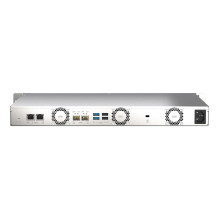 „Qnap TS-435XeU-4G“, 1U, 4 x 2,5' / 3,5' SATA, „Marvell Octeon TX2 CN9130 / CN9131“ keturių branduolių, 4 GB DDR4 SODIMM