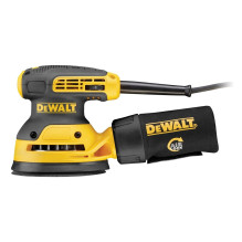 Nešiojamasis šlifuoklis „DeWALT DWE6423-QS“ Orbitinis šlifuoklis 12000 s/min. Juoda, geltona 280 W