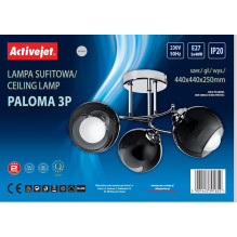 Activejet AJE-PALOMA 3P E27 3x40W pakabinamas šviestuvas