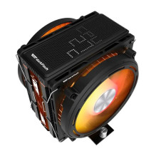 Aktyvus procesoriaus „Darkflash E400“ (juodas) aušinimas