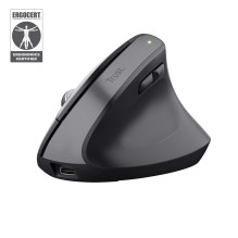 „Trust Bayo+“ belaidė dešiniarankė pelė „Office“, RF, optinė „Bluetooth“, 2400 DPI