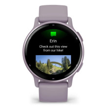 Garmin Vivoactive 5 3.05 cm (1.2") AMOLED Digital 390 x 390 pixels Touchscreen Violet Wi-Fi GPS (satellite)