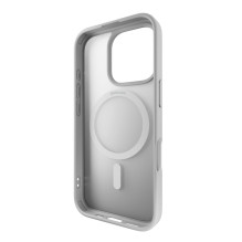 Puro Gradient MagSafe silikoninis dėklas, skirtas iPhone 16 Pro Max – sidabrinis
